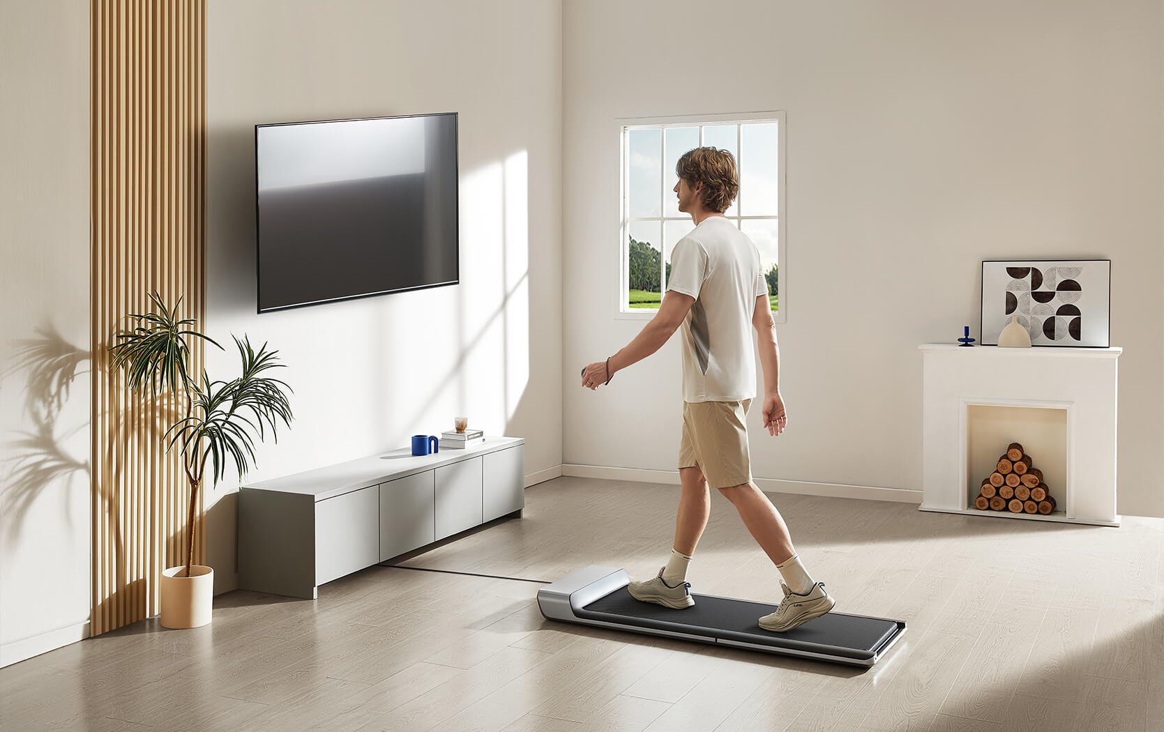 Charger la vidéo : WalkingPad A1 Pro Foldable under desk treadmill