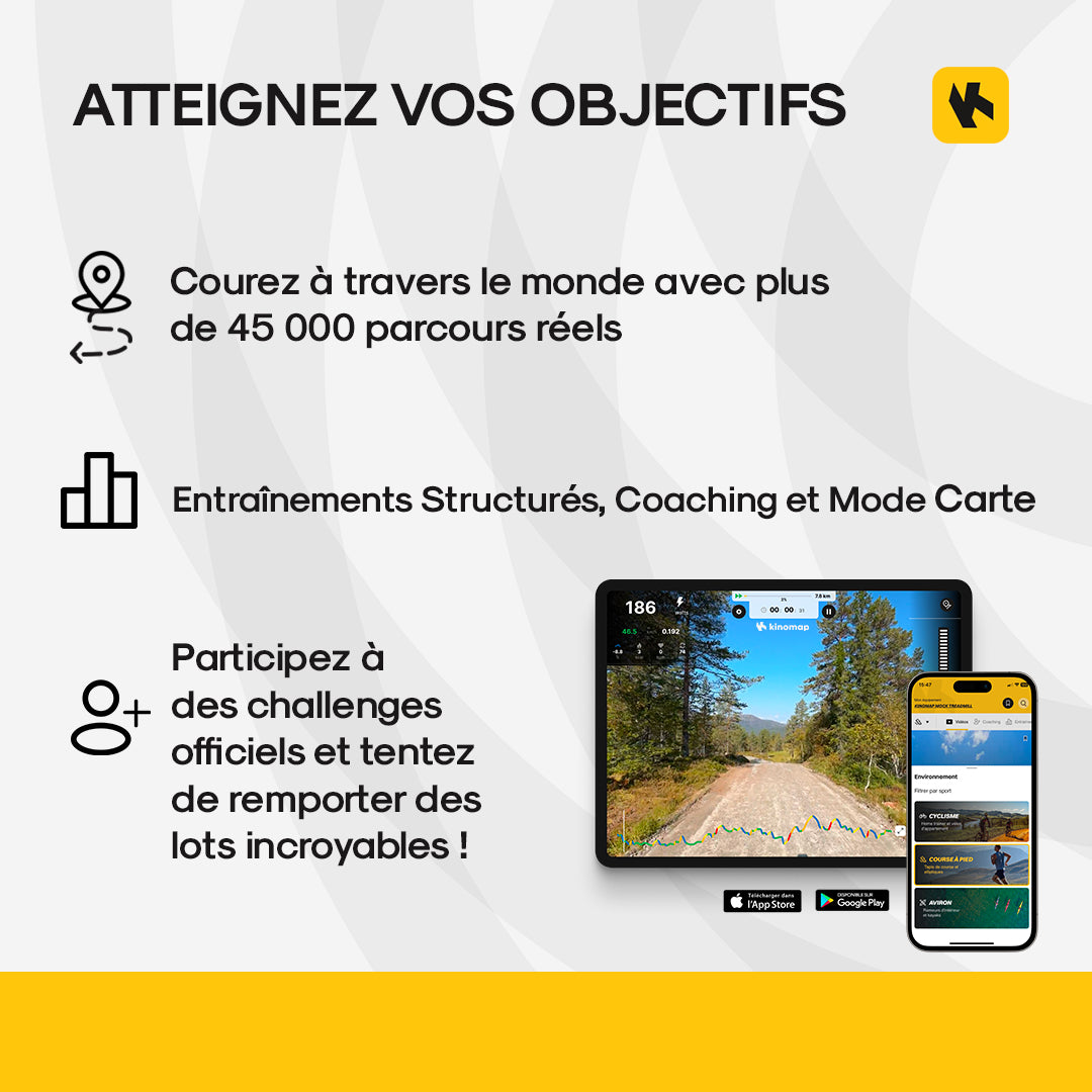 Abonnement Kinomap de 12 mois