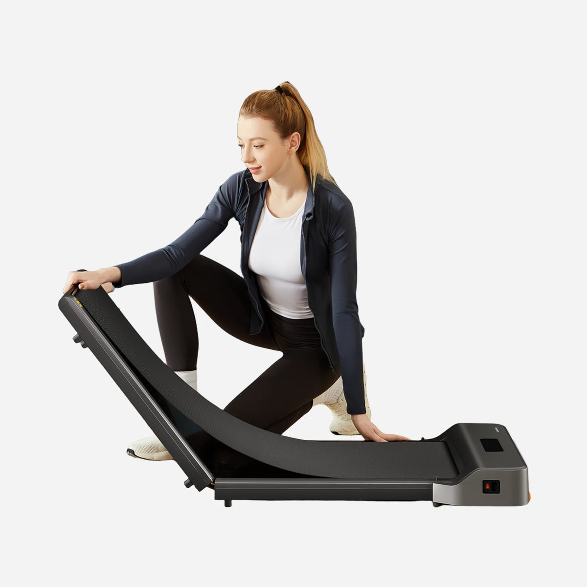 WalkingPad Z1 tapis de marche en cours de pliage