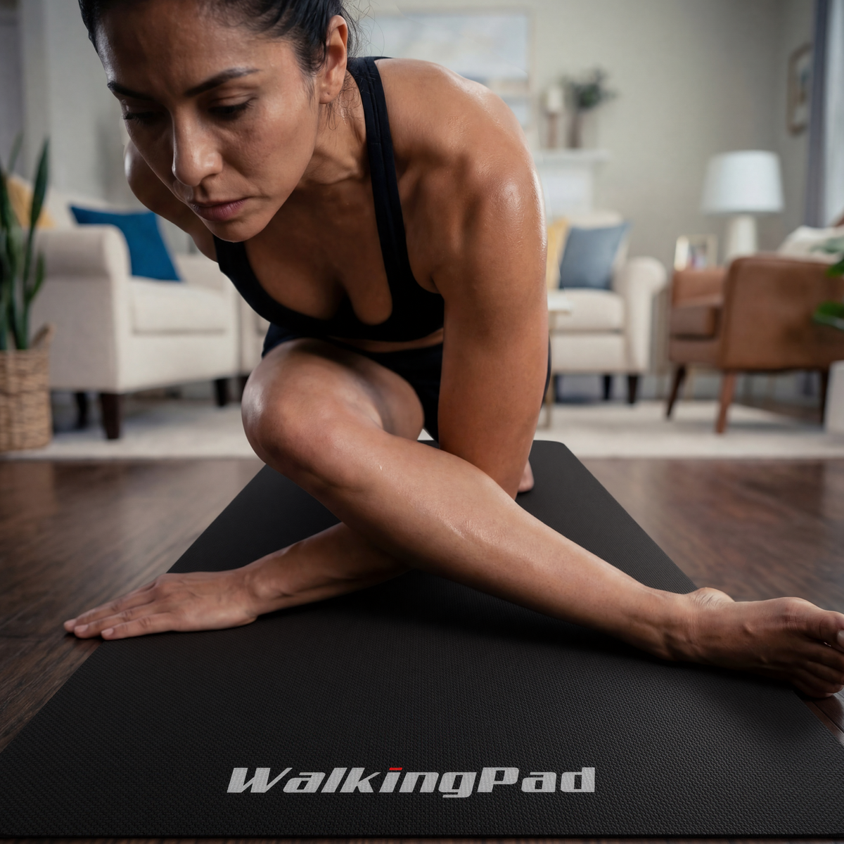 Tapis de Sol Antidérapant pour Votre Tapis de Course WalkingPad