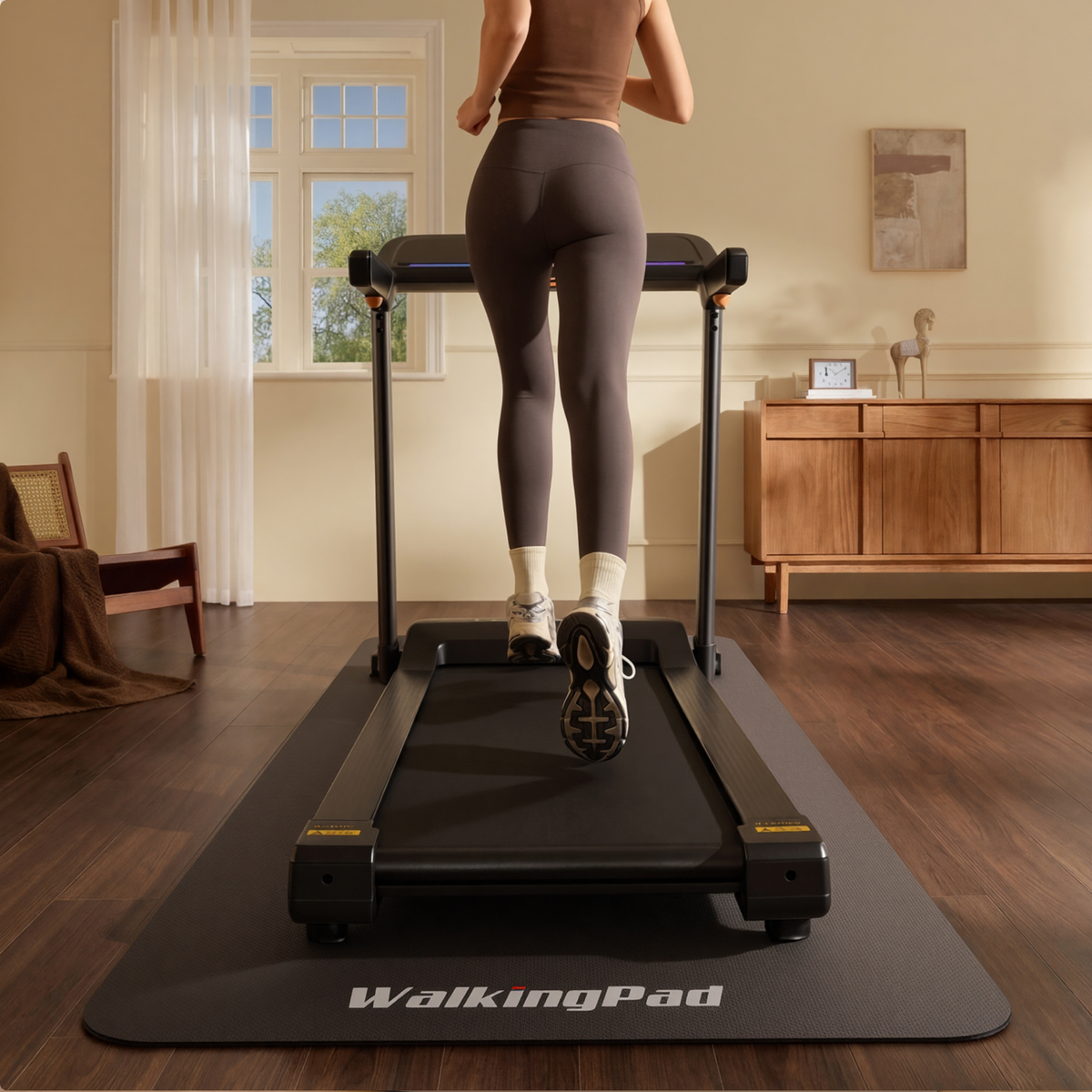 Tapis de Sol Antidérapant pour Votre Tapis de Course WalkingPad