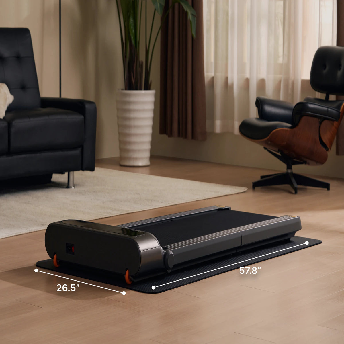 WalkingPad R3 tapis de marche gros plan sur le plateau